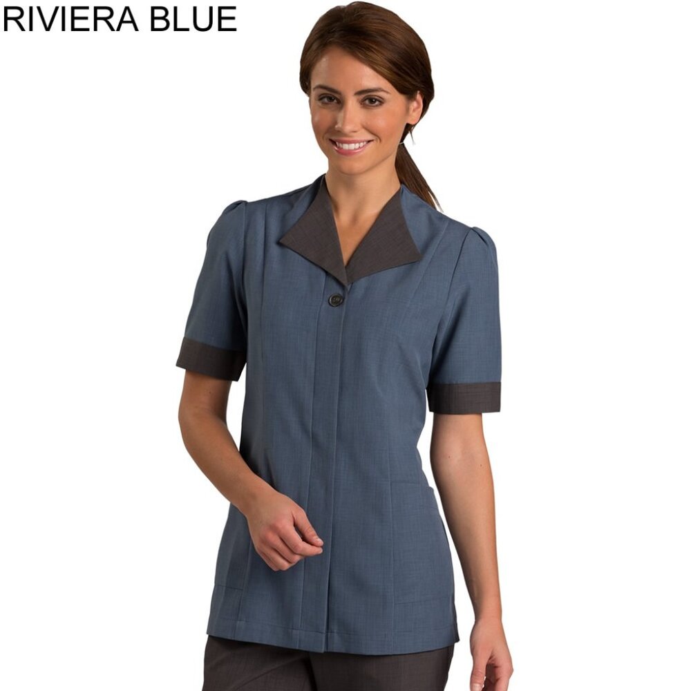 Edwards Women's Bue Pinnacle Service Shirt -NWOT